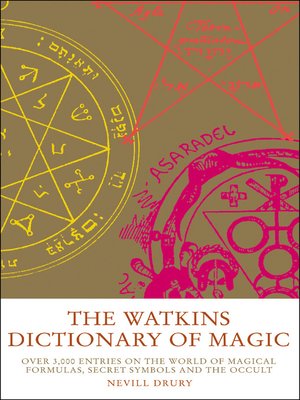 cover image of The Watkins Dictionary of Magic